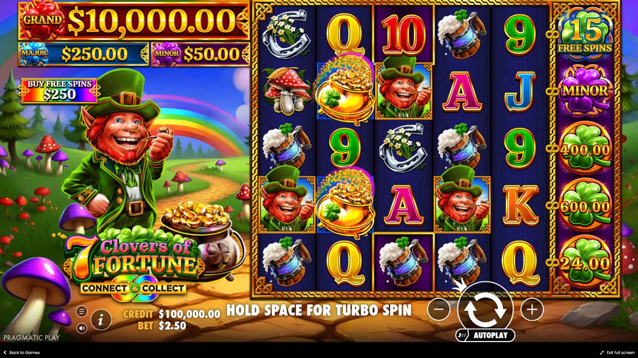 7 Clovers Of Fortune (Pragmatic Play) Image 2